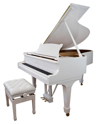 Steinway & Sons M-170 White flīģelis