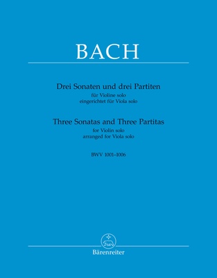 Bärenreiter Bach Drei Sonaten