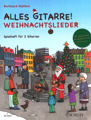Schott Alles Gitarre Weihnachtslieder