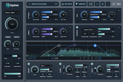 iZotope Equinox EDU reverba spraudnis