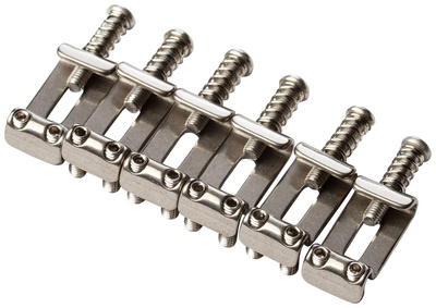 Guitar Monkey Strat Titanium Saddles Set11,3