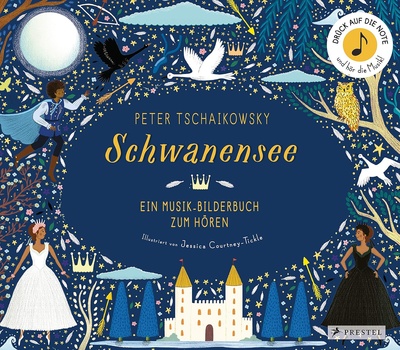 Prestel Verlag Schwanensee mūzikas bilžu grāmata