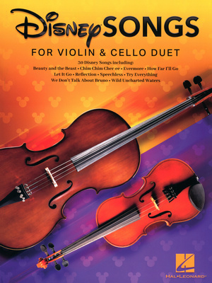 Hal Leonard Disney Songs Violin and Cello