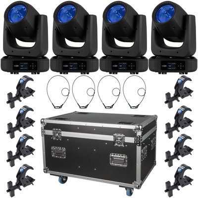 Showtec Xpression 2000B Beam Bundle staru kustīgās galvas komplekts