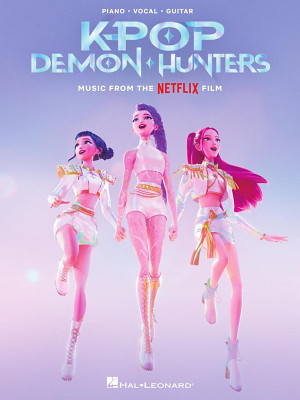 Hal Leonard K-Pop Demon Hunters dziesmu grāmata klavierēm