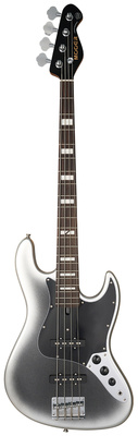 Mooer MBJ412 Dark Silver elektriskā basa ģitāra