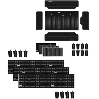 CRDBAG Grid-Divide Carry On Long Set ieliktņu komplekts