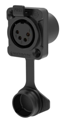 Seetronic K4F2C-WB 4pin 4 kontaktu XLR ligzda