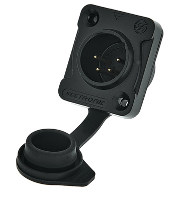Seetronic J4F2C-WB 4pin 4-polu XLR spraudnis (vīriešu)