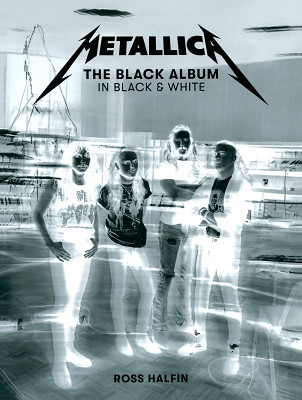 Reel Art Press Metallica Black Album in B/W