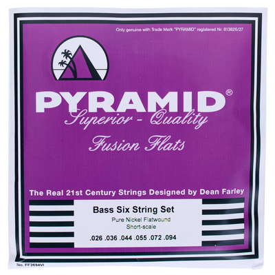 Pyramid Fusion Flats FF2694VI elektriskā basa stīgu komplekts