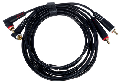 UDG Ultimate Cable RCA Angled 3BL RCA audio kabelis