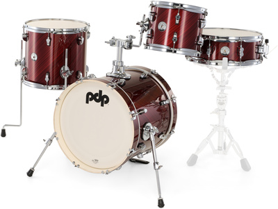DW PDP New Yorker Set Tw. Cherry bungu korpusu komplekts