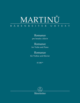 Bärenreiter Martinu Romanze Violin
