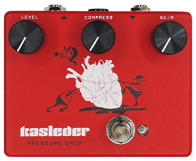 Kasleder Pressure Drop Bass Compressor basa efektu pedālis