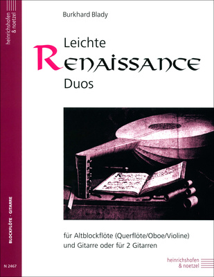 Heinrichshofen Verlag Leichte Renaissance-Duos