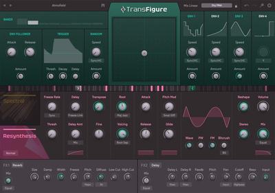 Sugar Bytes Transfigure multi-efektu spraudnis