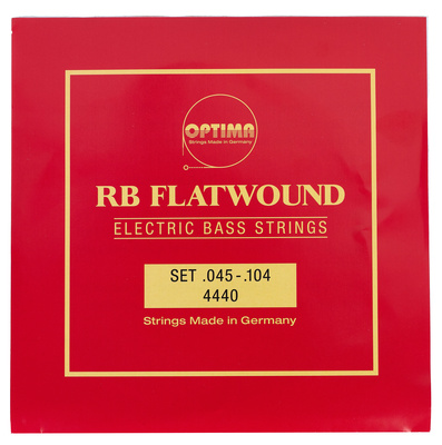 Optima 4440.L RB Flatwound Bass Set elektriskā basa stīgu komplekts