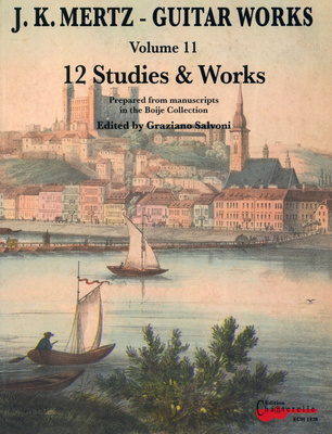 Edition Chanterelle Mertz Guitar Works 11 notis ģitārai