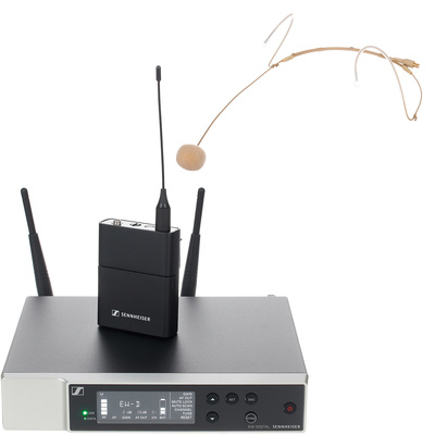 Sennheiser EW-D 4 BE S1-7 Bundle bezvadu galvas mikrofona sistēma