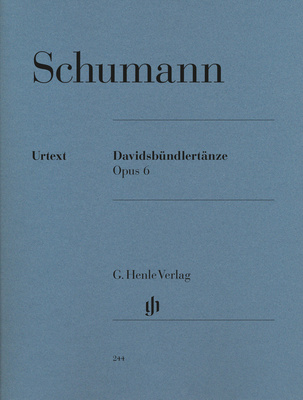 Henle Verlag Schumann Davidsbündlertänze notis klavierēm
