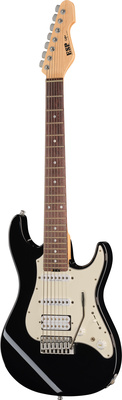 ESP ESP Original Snapper 7R Black 7 stīgu elektriskā ģitāra