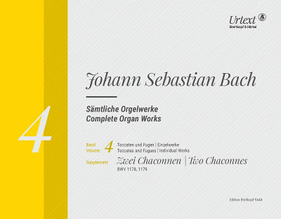 Breitkopf & Härtel Bach Orgelwerke 4 Supplement
