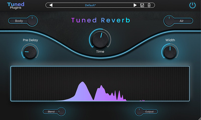 Tuned Plugins Tuned Reverb reverb spraudnis
