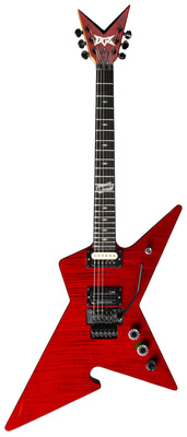 DGZ Dime Guitarz Culprit Standard Cherry Bomb elektriskā ģitāra
