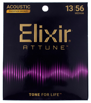Elixir Attune 21102 Phosphor Bronze akustiskās ģitāras stīgas