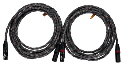 Vovox sonorus protect S 2x 5.0 m XLR mikrofona kabelis