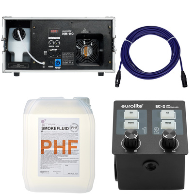 Eurolite NH-110 Tour-Fazer Bundle pro hāzeru komplekts