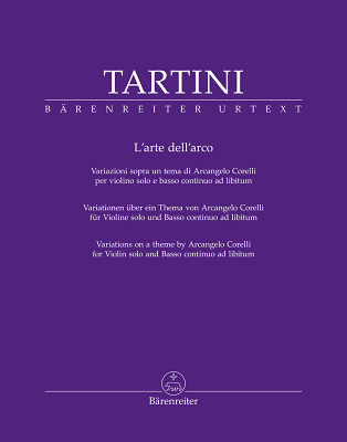 Bärenreiter Tartini L’arte dell’arco