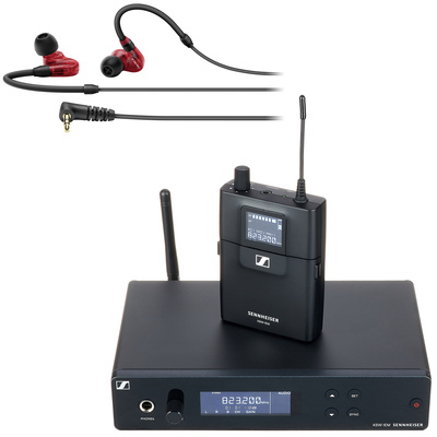 Sennheiser XSW IEM E-Band IE100Pro RD Set bezvadu in-ear monitoringa sistēma