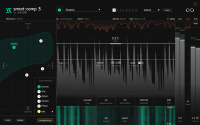 Sonible smart:comp 3 kompresora spraudnis