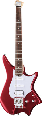 Hils HNS1R Metallic Ruby Red bezgłowicowa gitara elektryczna
