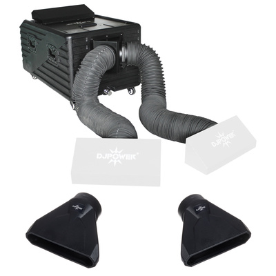 DJ Power H-SW3000 Ground Fog Bundle