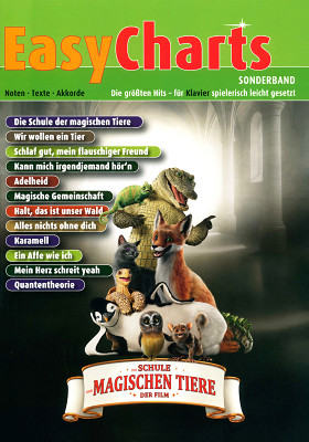 Music Factory Easy Charts Magische Tiere klavieru dziesmu grāmata