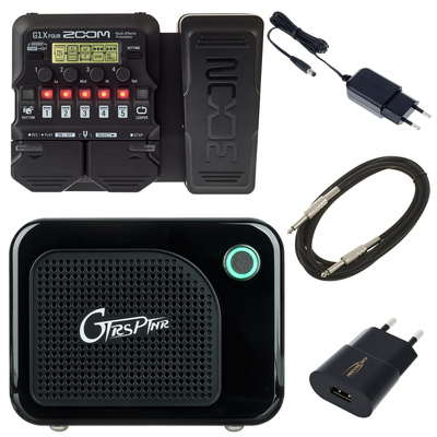 Zoom G1X Four + Cab Bundle ģitāras multiefektu pedālis
