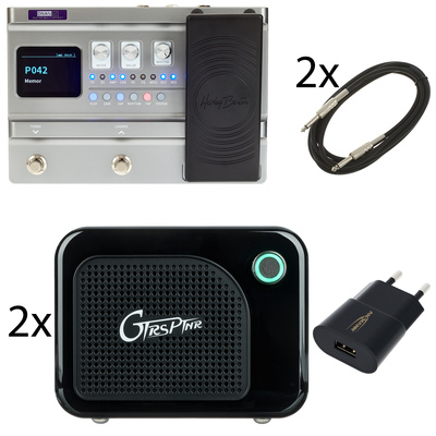 Harley Benton DNAfx GiT + Cab Stereo Bundle ģitāras multiefektu pedāļu komplekts