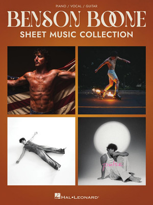 Hal Leonard Benson Boone nošu grāmata klavierēm