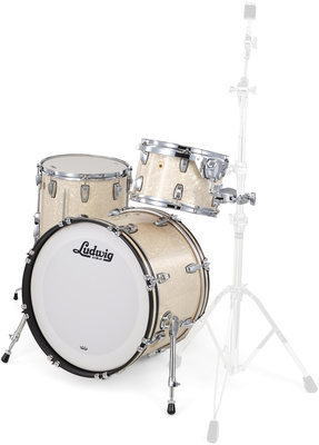 Ludwig Legacy Mahog. Downb. V.White
