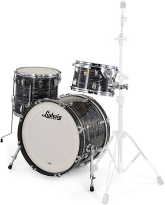 Ludwig Legacy Maple Downbeat Black Oy