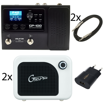 Valeton GP-100 + Cab WH Stereo Bundle ģitāras multiefektu pedālis