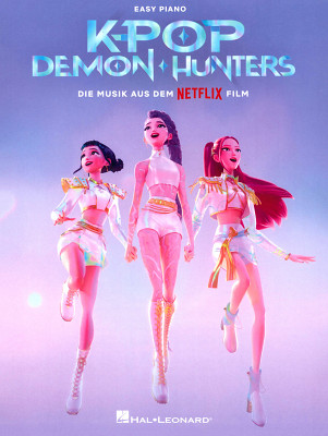 Hal Leonard K-Pop Demon Hunters Easy klavieru dziesmu grāmata