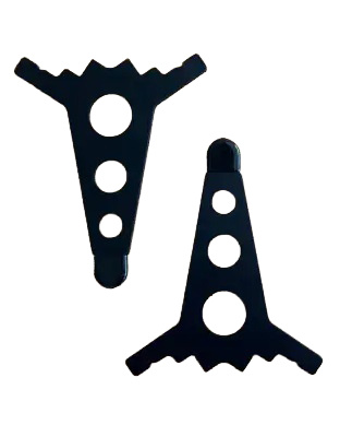 Intellijel Designs 7U Case Joiner Plates Black