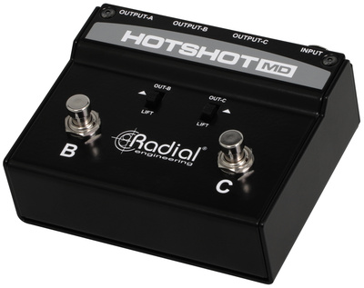 Radial Engineering HotShot MD dinamiskā mikrofona slēdzis
