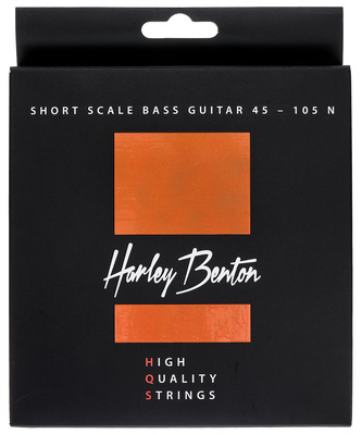 Harley Benton HQS 45-105N Short Scale struny do gitary basowej