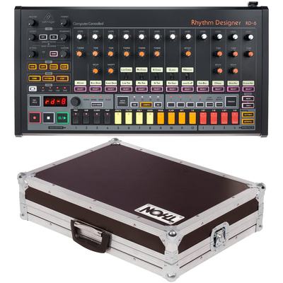 Behringer RD-8 MKII Case Bundle bungu mašīna