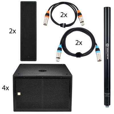 RCF NXL the box pro A121 Power Set PA sistēmas komplekts